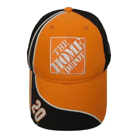 The Home Depot Tony Stewart 20 Cap NASCAR Racing Strapback Hat Gibbs Racing VF - Picture 1 of 14